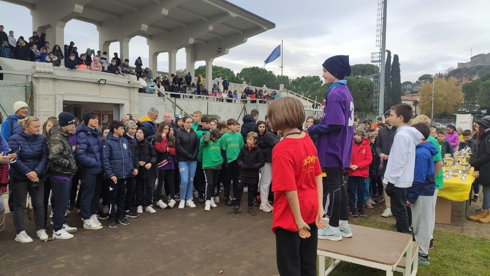 Immagine per Gorizia, 400 ragazzi alla corsa campestre: sport in festa a San Rocco